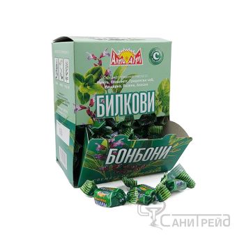 АЛПИ БОНБ.КУТИЯ МЕНТОВИ 100БР