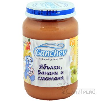 ПЮРЕ десерт ЯБЪЛ-БАНАН-СМЕТАНА/315