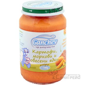 ПЮРЕ КАРТОФ-МОРКОВ-ОВ.ЯДКИ 6м/403