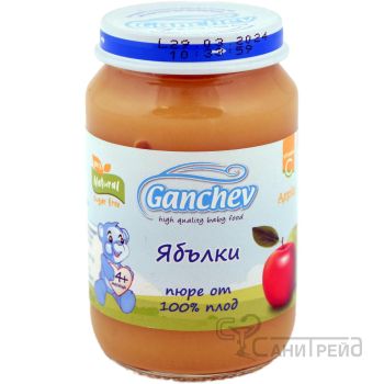 ПЮРЕ 100% ЯБЪЛКА 190гр 4м /263