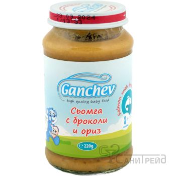 ПЮРЕ БРОКОЛИ С ОРИЗ 4м /415