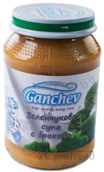 ПЮРЕ СУПА ЗЕЛЕНЧУЦИ+БРОКОЛИ 8м /586