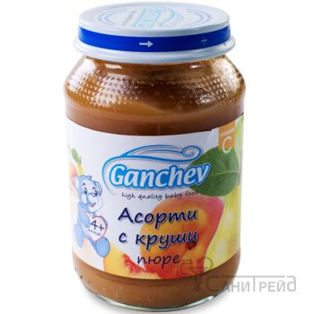 ПЮРЕ АСОРТИ КРУША 4м /211