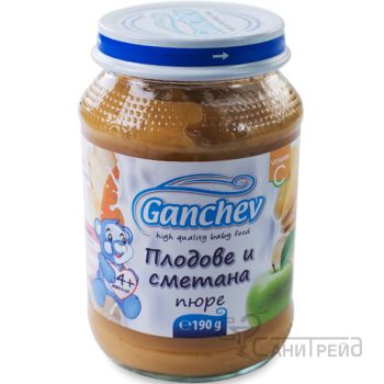 ПЮРЕ десерт ПЛОДОВЕ СМЕТАНА/311