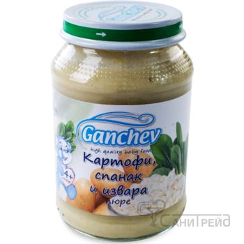 ПЮРЕ КАРТОФ-СПАНАК-ИЗВАРА 4м /416