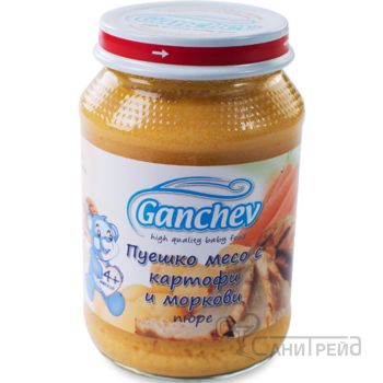 ПЮРЕ ПУЕШКО-КАРТОФ-МОРКОВ 4м /507