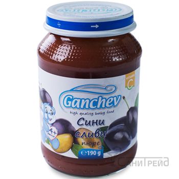 ПЮРЕ СИНИ СЛИВИ 4м /218