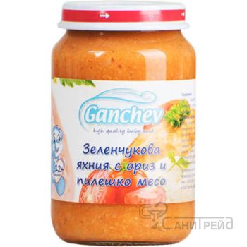 ПЮРЕ 1г ЗЕЛ.ЯХНИЯ С ОРИЗ И ПИЛЕ/609