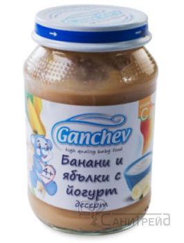 ПЮРЕ десерт БАНАН-ЯБЪЛКА-ЙОГУРТ/309