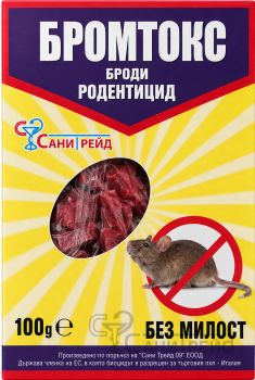 БРОМТОКС жито ЧЕРВЕН 100гр п-в мишк
