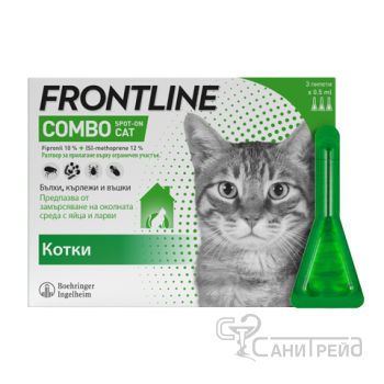 ФРОНТЛАЙН КОМБО Котка пипети